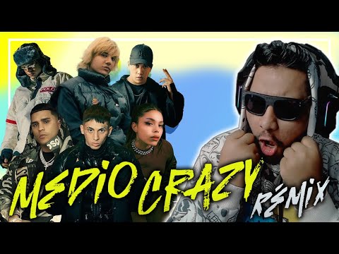 REACCION a MEDIO CRAZY REMIX - Nobeat, KHEA, Ingratax ft. Rusherking, FMK, Juhn