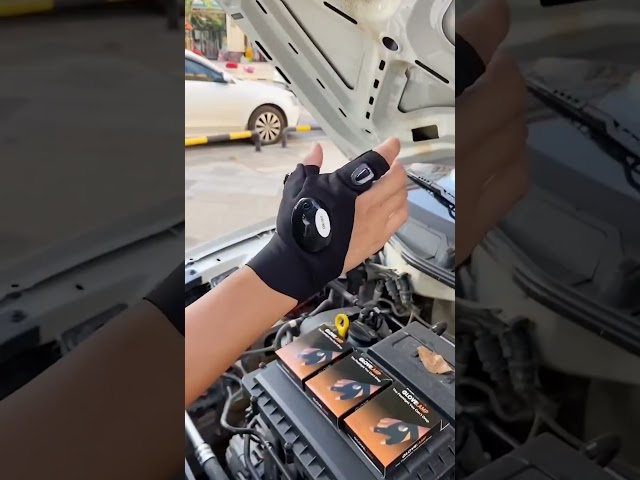 Vídeo relacionado con AMFUN Guantes LED Luminosos, Guantes led Accesorios de Pesca, Guante con Luz Leds, para Hombre Padre Regalos Papa Hombres Cumpleaños