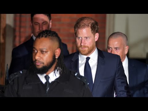 Tearful Prince Harry gives emotional testimony in UK court about Meghan’s ‘misery’
