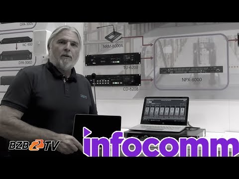 Inter-M NPX-8000 Digital Audio Matrix System | InfoComm 2018