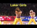 Laker Girls Los Angeles Lakers Dancers NBA Dancers 3 22 23 Rihanna Remix Dance Performance