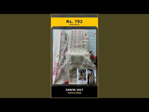 Saniya 1017 – product video thumbnail