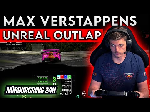 Max Verstappen's UNREAL First Outlap - Nürburgring 24h iRacing