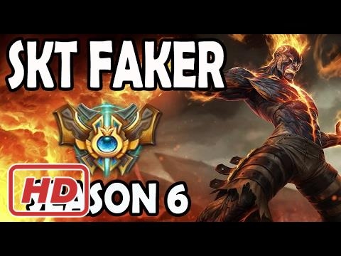 SKT T1 Faker Brand vs Alistar Support Ranked Challenger Korea