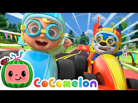 Go Kart Race Song | CoComelon Animal Time Nursery Rhymes & Kids Songs