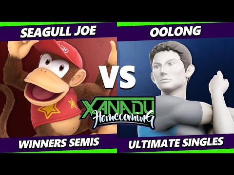 Xanadu Homecoming Top 8 - Seagull Joe (Diddy Kong) Vs Oolong (Wii Fit Trainer) Smash Ultimate - SSBU