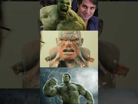 Hulk Life sized Sculpture Timelapse  - Avengers#shortsvideo