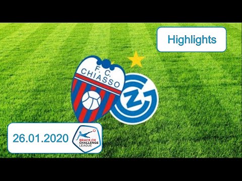 Highlights: FC Chiasso vs Grasshopper Club Zürich (26.01.2020)