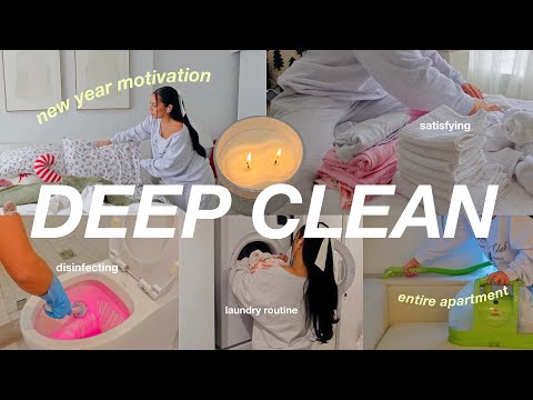 extreme DEEP CLEAN MOTIVATION 2026 🧼 cleaning ESSENTIALS + home RESET, laundry ROUTINE + tips