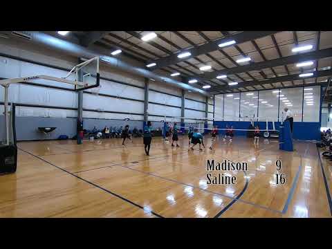 MCA vs Saline VB State Tourney 2020 0228