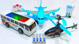 Radio Control Airbus B380 and Radio Control Helicopter | Helicopter | remote car | airbus a380 | bus