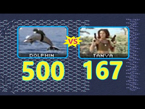Tanya vs Dolphins - Same Cost - Red Alert 2