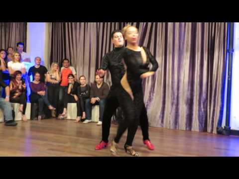 Victor Alexis & Corinne Tardieu at the Bachata Invasion Social on December 17 2016