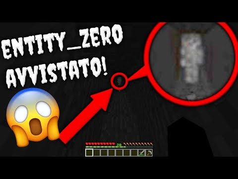 ENTITY_ZERO AVVISTATO? (NUOVO MISTERO?) - Minecraft ITA