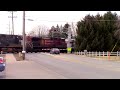 NS 2737 NS 9920 CP 9784 NS 9059 NS 9840 NS 7556 BNSF 5865 Switching In Lafayette Indiana