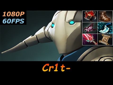 Dota 2 Cr1t- Sven Pro Top MMR 15/2/9 Ranked Full Gameplay