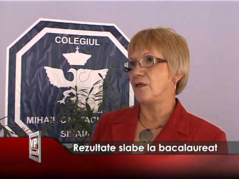 Rezultate slabe la bacalaureat