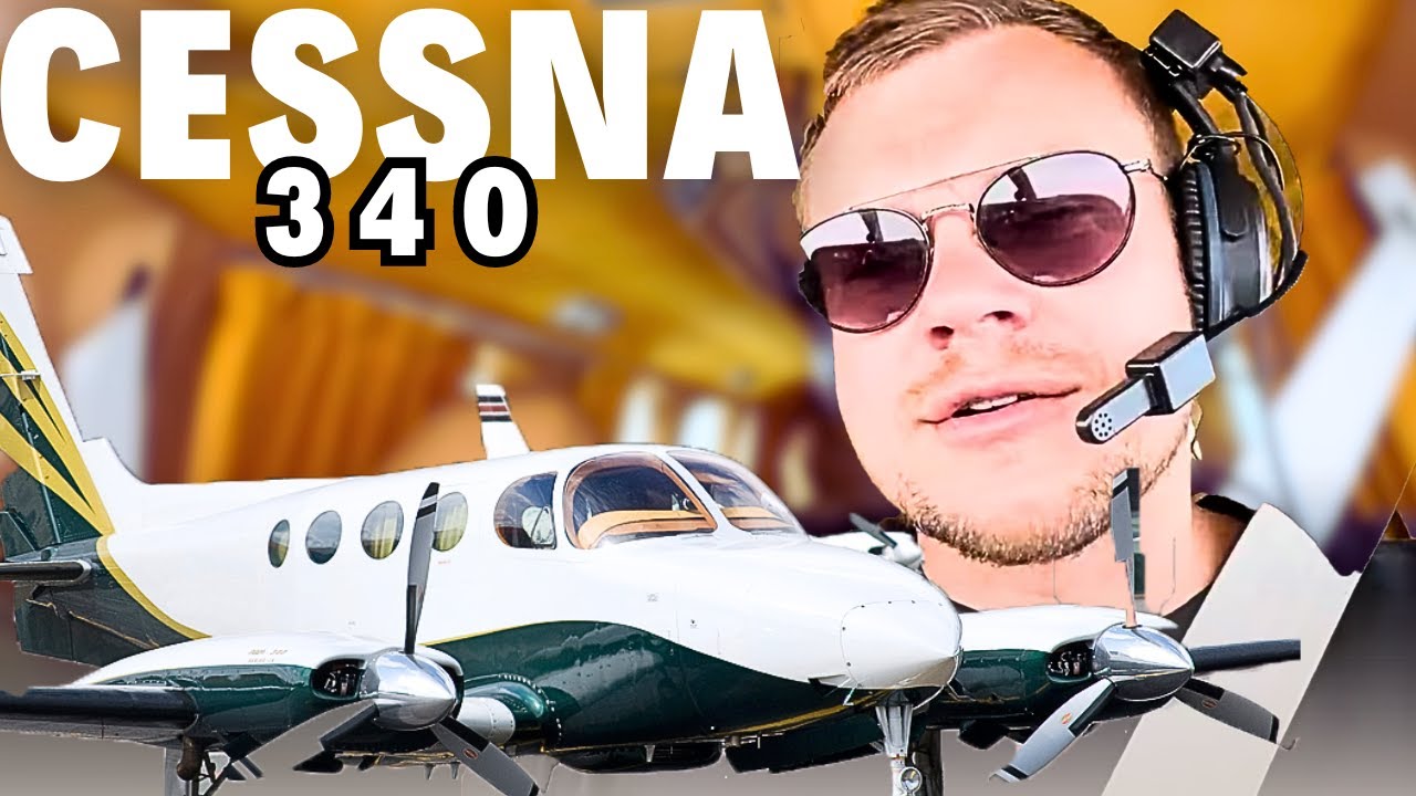 CESSNA 340 Ferry Flight & Review