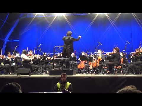 ESCKAZ in Lisbon: The Metropolitan Orchestra of Lisbon at Eurovillage - Eurovision tune