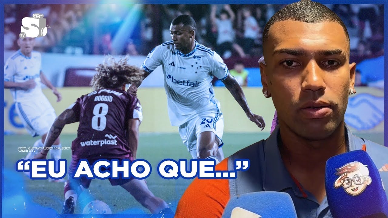 WALACE ANALISA SUAS ATUAÇÕES COM A CAMISA DO CRUZEIRO ATÉ AGORA