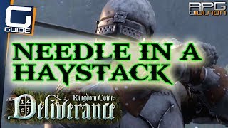KINGDOM COME DELIVERANCE - Needle in a Haystack Quest Guide (Proper way to do it)