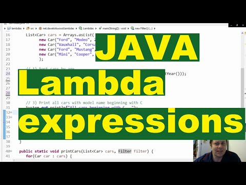 Java lambda tutorial for beginners
