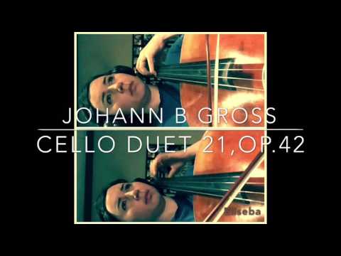 Дуэт для двух виолончелей/ cello duet/ J.B. Gross