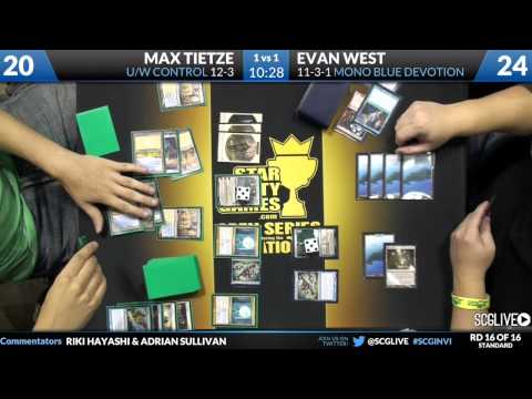 SCGINVI - Round 16b - Evan West vs Max Tietze