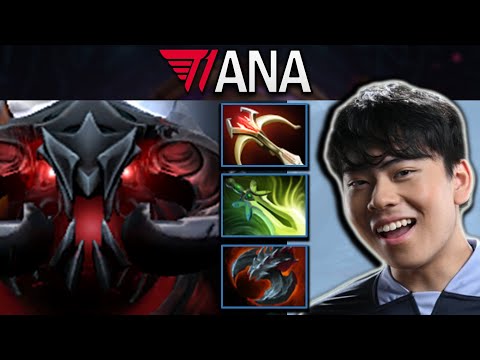 Shadow Fiend Dota 2 Gameplay T1.Ana with 28 Kills and Daedalus - TI12