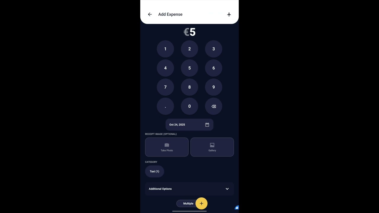 Add Expense Tutorial