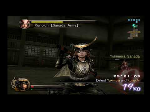Samurai Warriors 100% Mission Guide! Masamune Date Walkthrough! Odawara Campaign! Fun Level!