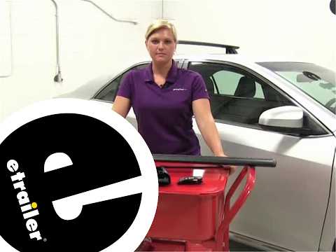 etrailer | Fit Check: Testing Rhino-Rack Vortex Aero Crossbars on a 2014 Toyota Camry