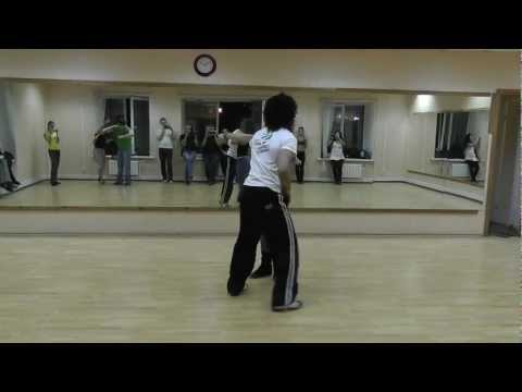 Zouk Class 26.04.12 at Brazuka Dance School - Wakko Oliviér & Маша Величкина