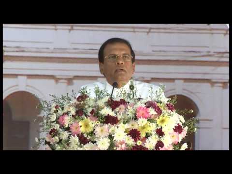 President Maithripala Sirisena Speech -  Prince of wales college - 2017.02.08