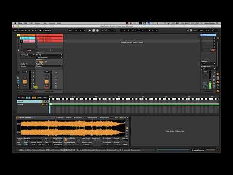 Ableton Live Crossfade Clips in Scene View