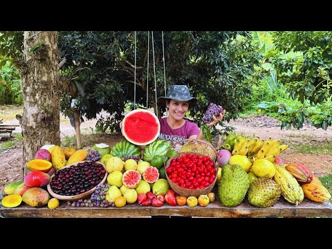 Conheça minha incrível coleção de frutas- como produzir tantas variedades