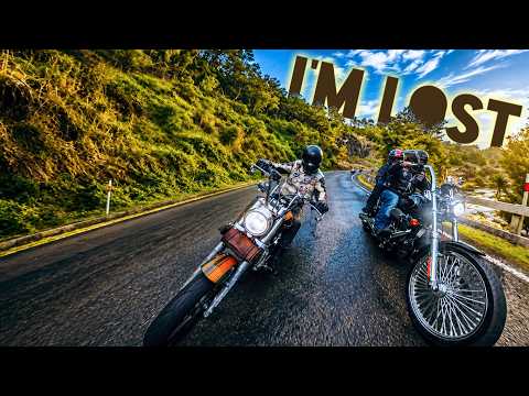 I got LOST at Hikurangi's MC Shortest day ride on my '07 Triumph America