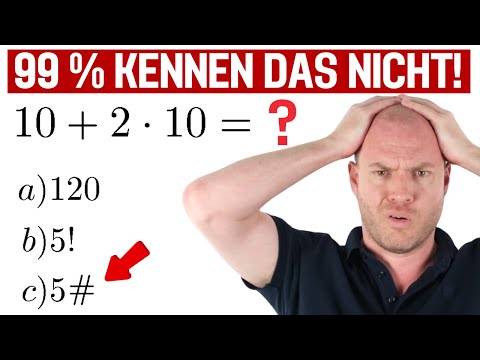 Oh! Hast du je eine Raute (#) in einer Matheaufgabe gesehen?