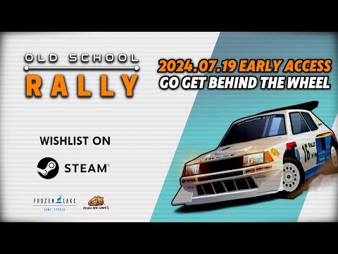 Old School Rally | Steam PC | Early Access Launch Date Announcement Trailer thumbnail