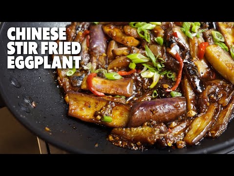 , title : 'Delicious Stir Fried Eggplant with Garlic Sauce | Easy Chinese Recipe'