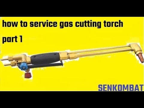 Gas cutting torch