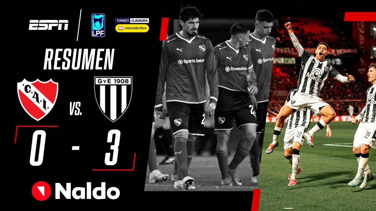 EL ROJO SUFRIÓ UNA PALIZA HISTÓRICA ANTE EL LOBO MENDOCINO | Independiente 0-3 Gimnasia M | RESUMEN
