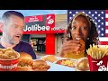 Brits Try Jollibee For The First Time In The USA