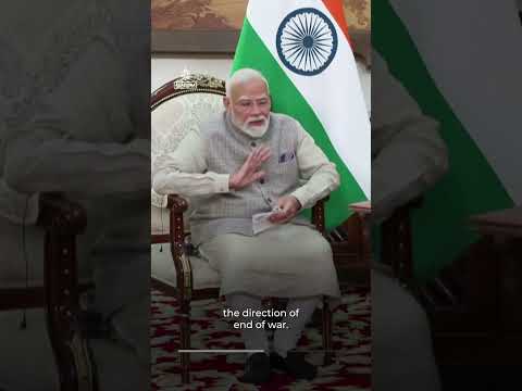 India’s PM Modi urges end to Ukraine war in talks with Russia’s Putin | AJ #shorts