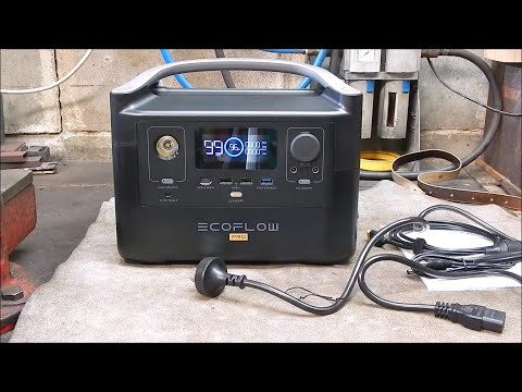 EcoFlow RIVER Pro 600 watt portable power station review - AC power tools and appliances it will run