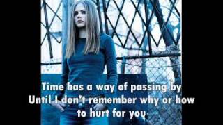 Avril Lavigne - Falling into history + Lyrics