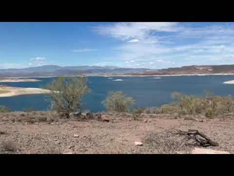 view from Roadrunner campground around site 16