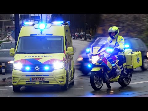 A1, Friese, Twentse & Groningse [Motor-] Ambulances in Groningen