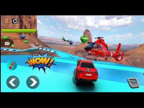 Mega Ramp Car Stunt Game | level 14