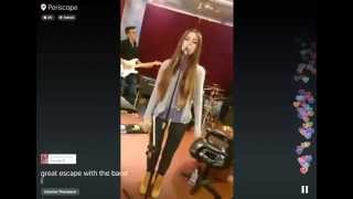 Jasmine Thompson - Great Escape LIVE on [Periscope]